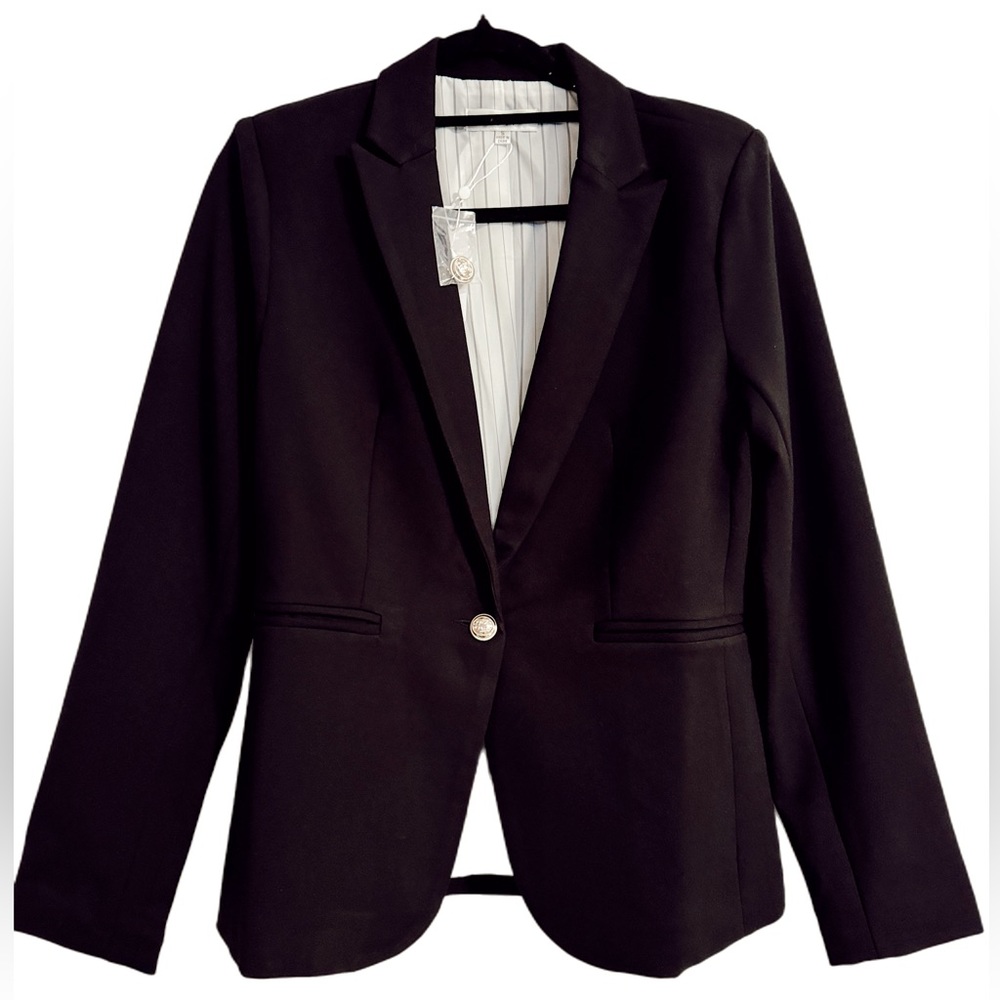 Ovi Elegant Black Blazer